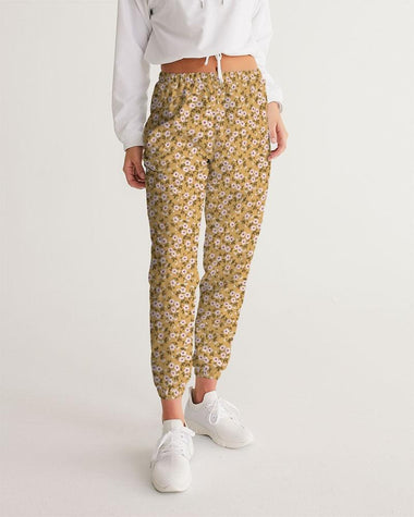 Clothed In Glory Small Flowers Women's Track Pants - ClothedInGloryApparel