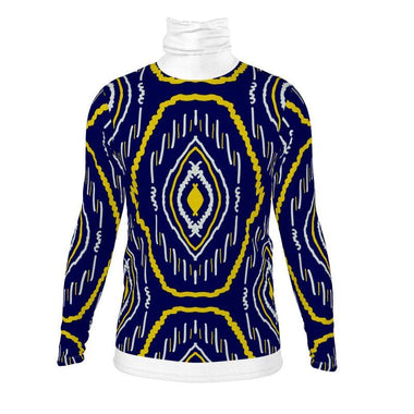 House Of God Couture African Safari Man Slim Fit Roll Neck - ClothedInGloryApparel