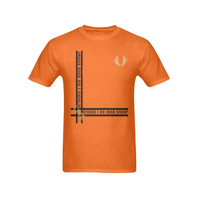 Jesus Died So I Could Live Man T-Shirt - ClothedInGloryApparel
